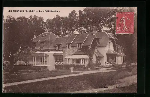 AK Les Mesnuls, Le Petit Moulin