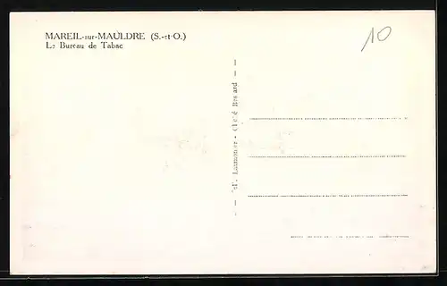 AK Mareil-sur-Mauldre, Le Bureau de Tabac