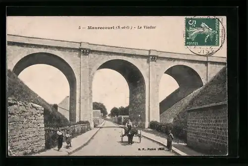 AK Maurecourt, Le Viaduc