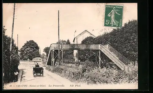 AK Chatou, La Passerelle