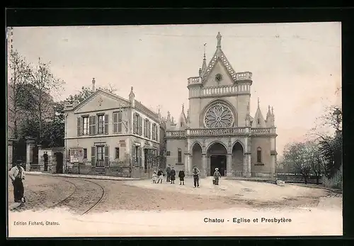 AK Chatou, Eglise et Presbytère