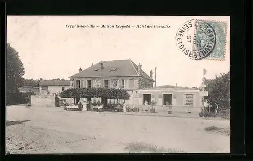 AK Cernay-la-Ville, Maison Léopold, Hotel des Cascades