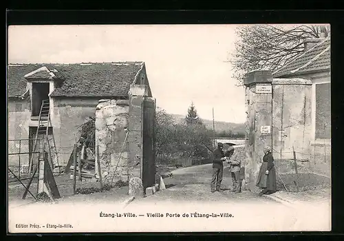 AK Étang-la-Ville, Vieille Porte de l`Étang-la-Ville