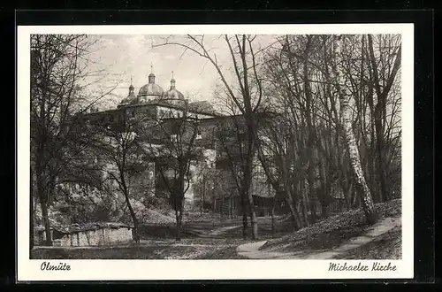 AK Olmütz, Ortspartie mit Michaeler Kirche