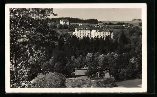 AK Mähr. Weisskirchen, Ortsansicht aus der Vogelschau