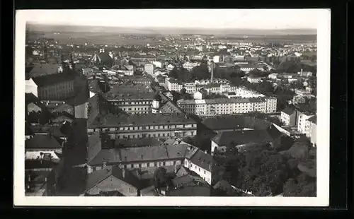 AK Olmütz, Gesamtansicht aus der Vogelschau