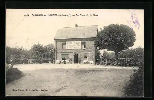 AK St. Ouen-du-Breuil, La Place de la Gare