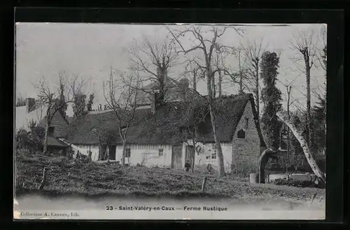 AK Saint-Valery-en-Caux, Ferme Rustique