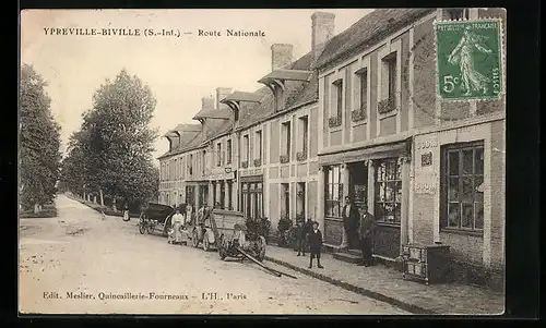 AK Ypreville-Biville, Route Nationale