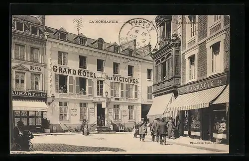 AK Yvetot, Hotel des Victoires