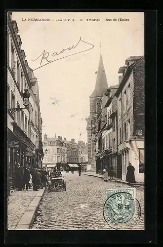 AK Yvetot, Rue de l`Eglise