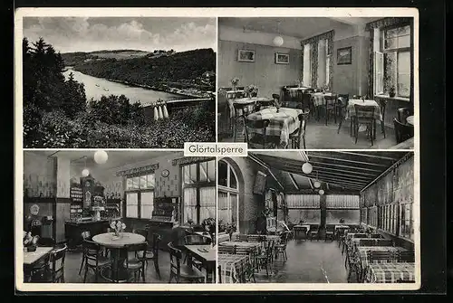 AK Dahlerbrück i. Westf., Gaststätten Glörtalsperre im Volmetal, Inh.: Heinz Heissenberg