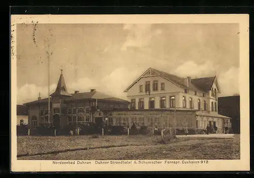 AK Duhnen, Duhner Strandhotel A. Schumacher