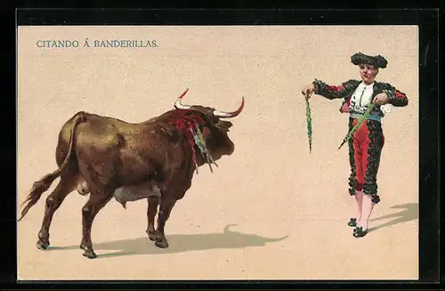AK Citando à Banderillas, Stierkampf