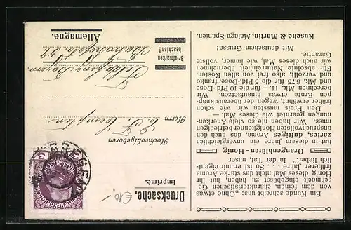 AK Der angreifende Picador, Stierkampf