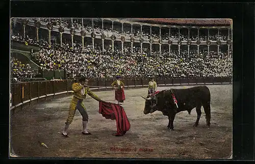 AK Entrado a matar, Torero setzt zum Todesstoss an