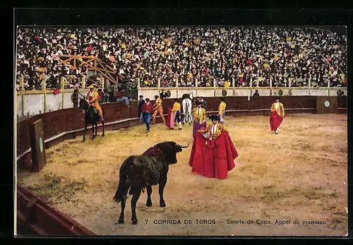 AK Corrida De Toros - Suerte de Capa, Stierkampf