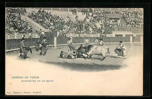 AK Corrida De Toros - Mazzantini en un Quite, Stierkampf