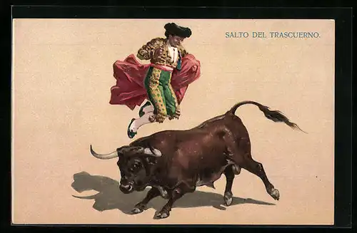 AK Salto Del Trascuerno, Stierkampf