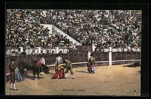 AK Descabella a pulso, Stierkampf