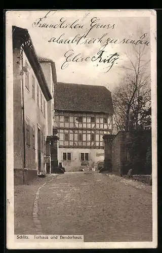 AK Schlitz, Torhaus und das Benderhaus