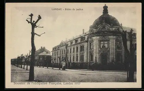 AK Landau, Justizgebäude, Kaiserring