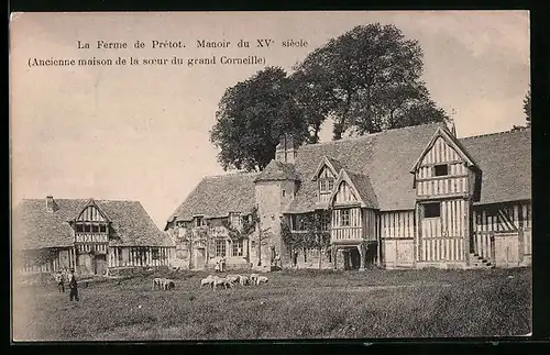 AK Prétot, La Ferme, Manoir du XV siecle