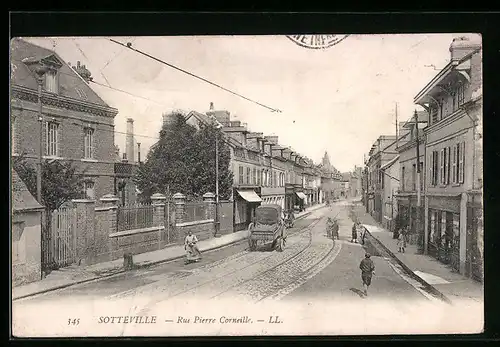 AK Sotteville, rue pierre corneille