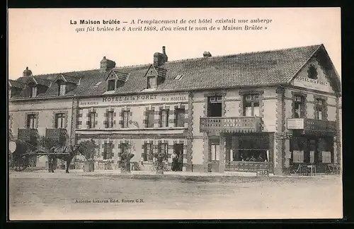 AK La Maison brûlée, a l`emplacement de cet hotel