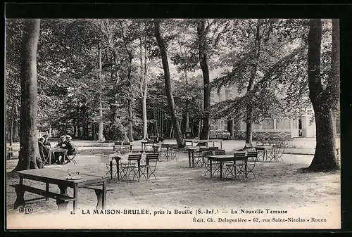 AK La Maison-Brulée, La Nouvelle Terrasse