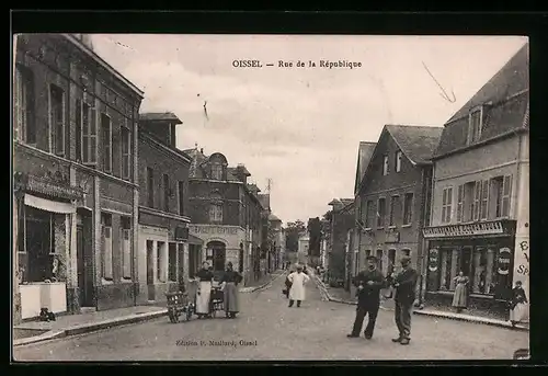 AK Oissel, rue de la republique