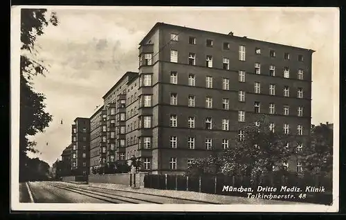 AK München, Dritte Mediz. Klinik in der Talkirchnerstrasse 48