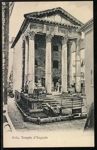 AK Pola, Tempio d`Augusto