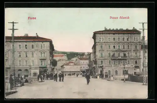 AK Fiume, Piazza Adamich