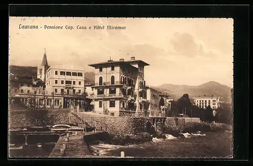 AK Laurana, Pensione Cap., Casa e Hôtel Miramar