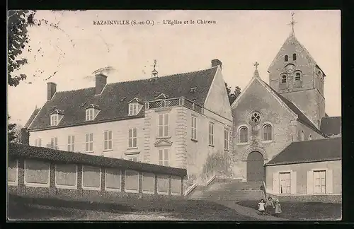 AK Bazainville, L`Eglise et le Château