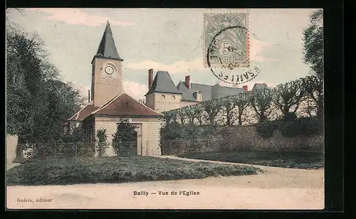 AK Bailly, Vue de l`Eglise