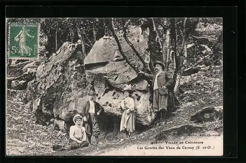 AK Vallée de Chevreuse, Les Grottes des Vaux de Cernay