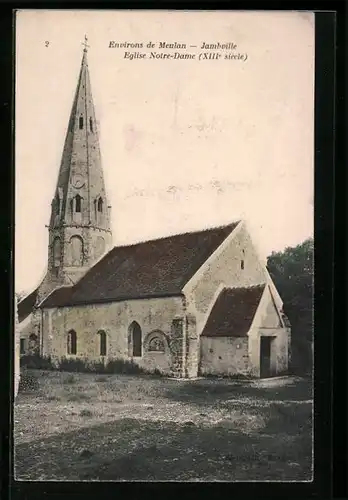 AK Jambville, Eglise Notre-Dame