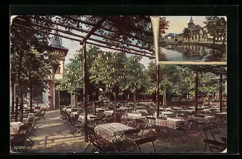 AK Ernsee, Gasthaus Waldschlösschen