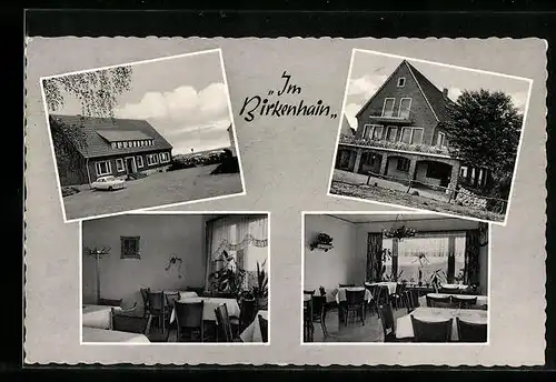 AK Gross-Reken i. Westf., Gasstätte u. Pension Im Birkenhain