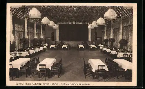 AK Berlin-Kreuzberg, Schultheiss-Patzenhofer Urbock, Bockbrauerei