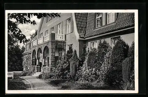 AK Bad Salzuflen, Hotel-Erholungsheim Bergfrieden