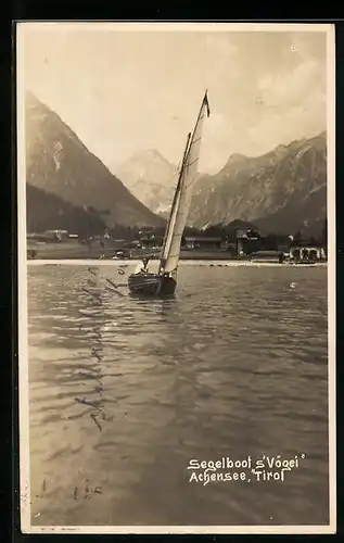 AK Achensee, Segelboot s`Vögei