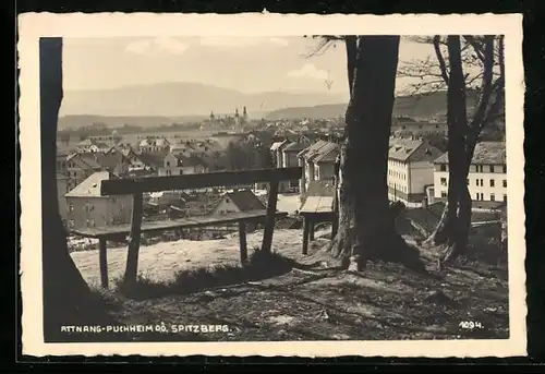 AK Attnang-Puchheim, Ausblick vom Spitzberg