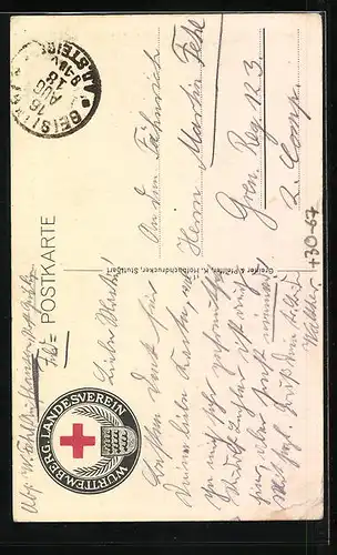 AK Stuttgart, Der Wackere Schwabe in Eisen, Nagelung