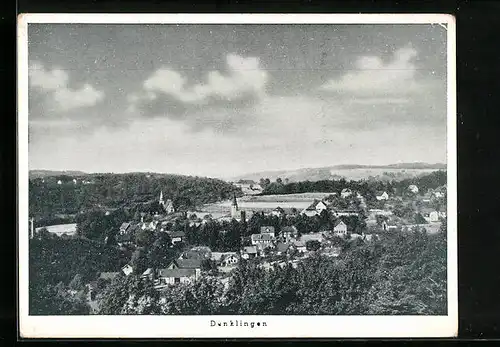 AK Denklingen, Ortsansicht aus der Vogelschau