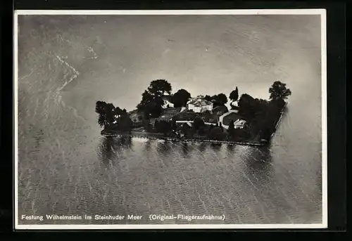 AK Steinhuder Meer, Festung Wilhelmstein, Fliegeraufnahme