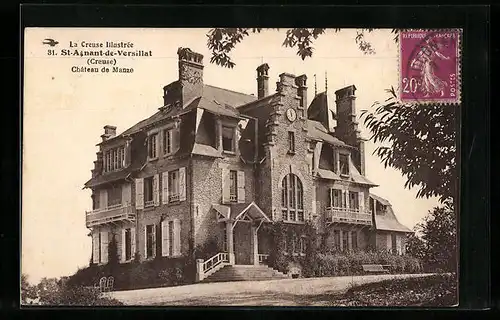 AK St-Agnant-de-Versillat, Chateau de Manze