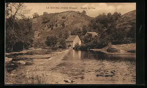 AK Le Bourg d`Hem, Moulin du Gue